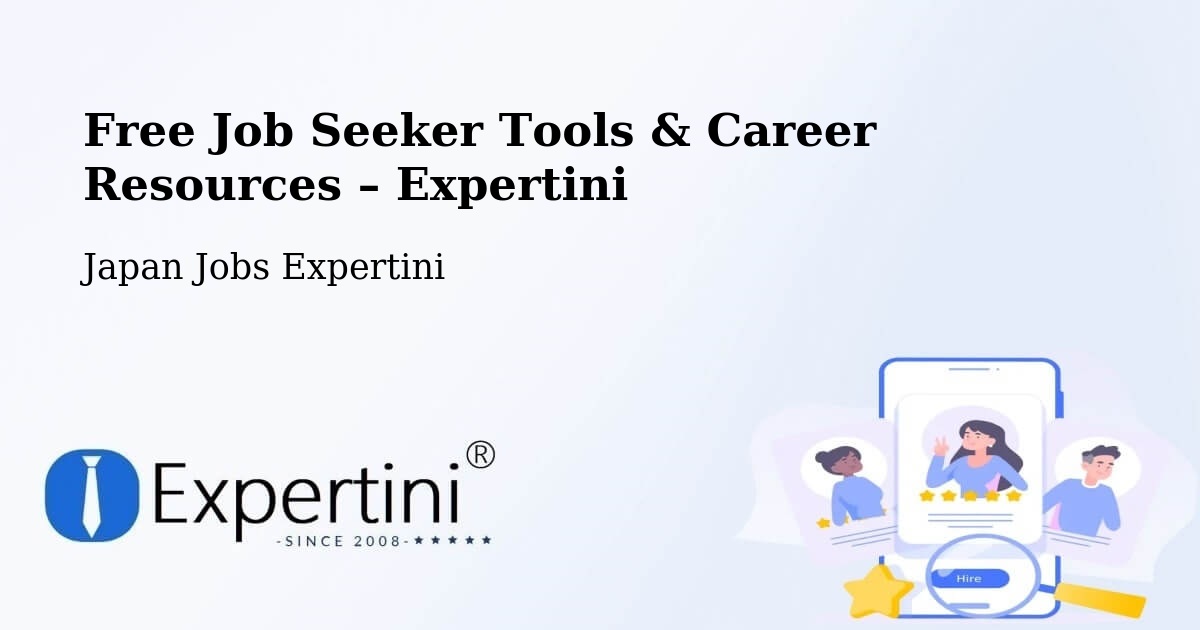 Free Job Seeker Tools & Career Resources – Nagano - Nagano, Japan Jobs Expertini