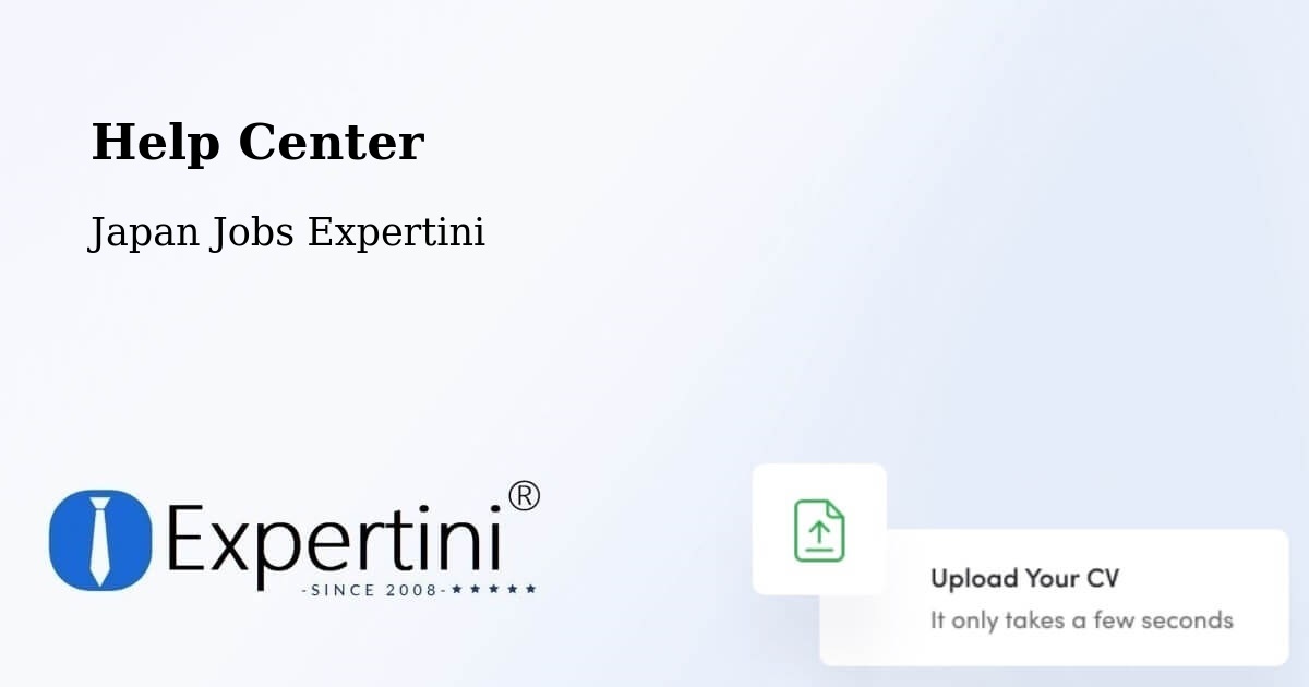 Help Center – Nagano - Japan Jobs Expertini