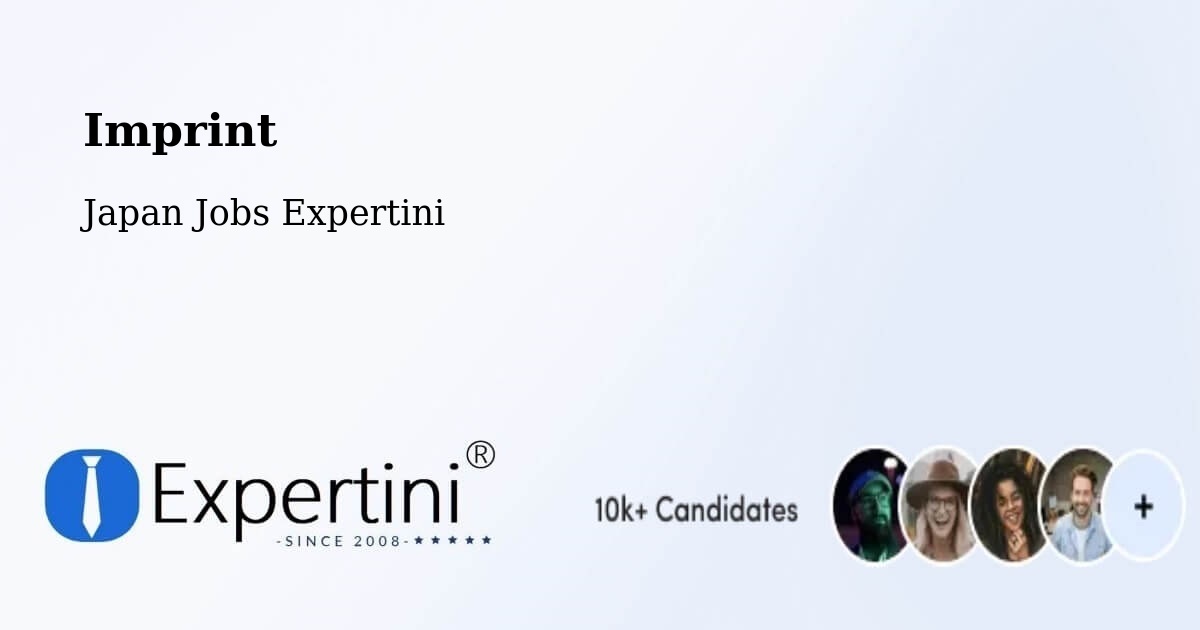 Imprint – Nagano - Japan Jobs Expertini
